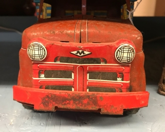 "Marx” metal Truck. One wheel missing