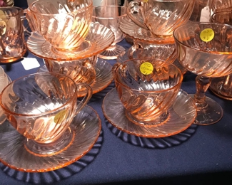 Pink Depression Glass