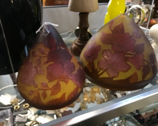 Galee Lamp Shades. Put a light under them...they are beautiful.