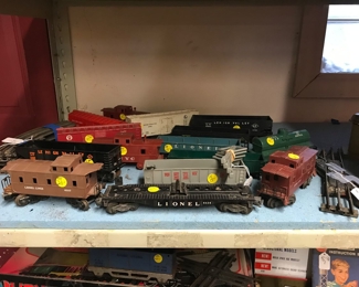 Lionel Train sets. Some are heavy plastic