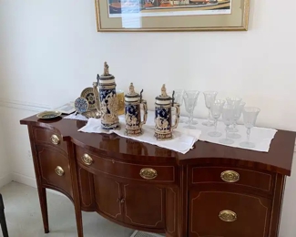 Buffet / Art /  Beer Steins