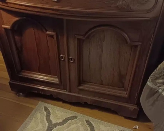 Marble Top Nightstand