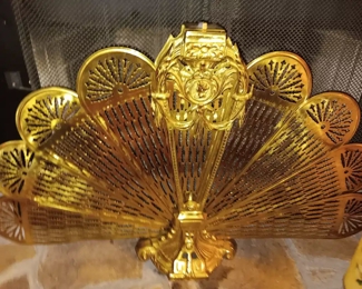 Brass Fireplace Screen