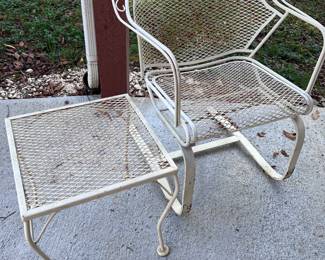 Metal patio furniture 