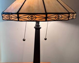 Tiffany style lamp