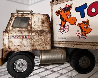Vintage metal Toys R Us truck