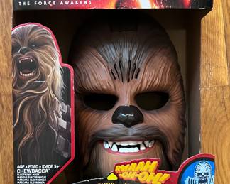 Star Wars Chewie mask (new in box)