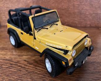 Jeep Rubicon model car