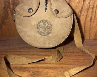 Vintage Boy Scout canteen