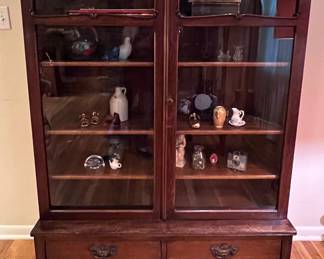 Antique display cabinet