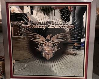 Harley Davidson mirror