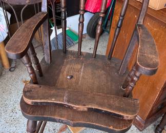 Vintage high chair