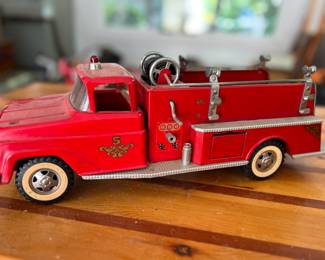 Toy firetruck