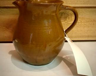 Antique Lanier Meaders Stoneware Pitcher