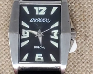 Bulova HarleyDavidson 2003 Retro Style Mens Wrist Watch