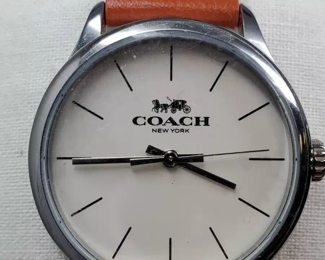 New Coach 1805 Red Cherry Easton Wrist Watch