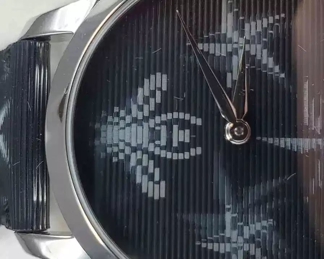 New Gucci GTimeless Hologram Bee and Star Motif Womens Watch