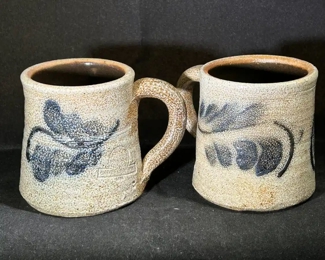 Stoneware mugs, so beautiful and earthy 