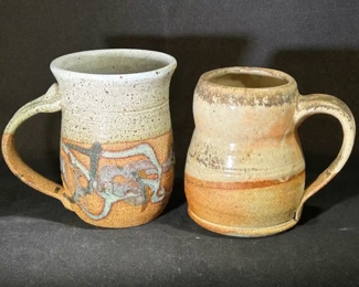 Stoneware mugs