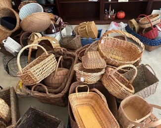 Baskets run amuck!! Hahaha We have a basket for everything 