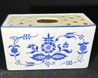 Porcelain flower frog