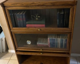 3 shelf barrister bookcase 