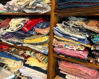 Fabric, fabric and more fabric!!