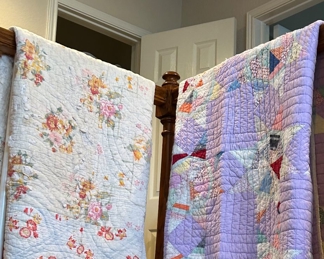 Quilts and quilted home decor.  Beautiful vintage and modern pieces.