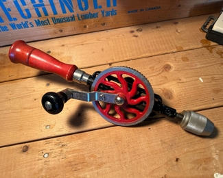 Vintage hand drill