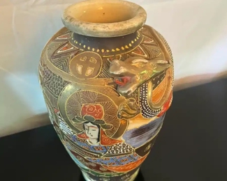 Hand painted vase