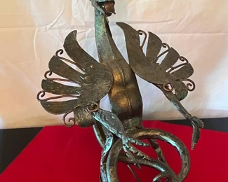 Standing dragon wine holder, Spain