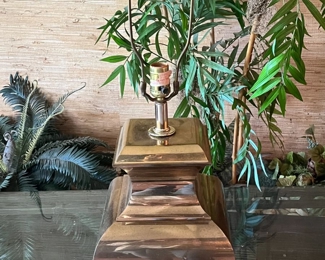 Brass lamp