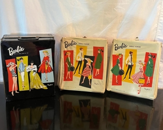 Barbie Doll Double Wardrobe Cases