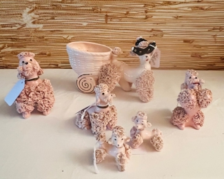 Vtg poodles