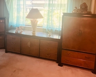 Oriental Bedroom Set by Century