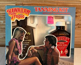 Vtg Hawiian Tropic Tanning Oil