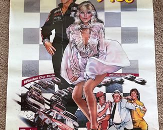 1983 Stroker Ace movie poster, Burt Reynolds and Loni Anderson. 
