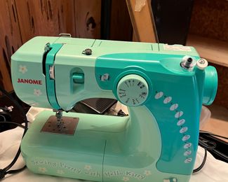 Hello Kitty Janome sewing machine