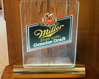 Miller High Life light up sign