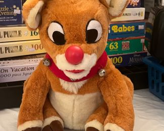 Rudolph the Red Nosed Reindeer stuffed toy