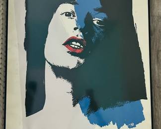1978 Rolling Stones/Mick Jagger limited edition (89/1000) 25" x 39" lithograph signed by artist Danny Resnic. Poster is for July 13, 1978 show at the Superdome in New Orleans. Taking bids, starting at $400.
