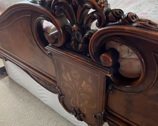 antique bed
