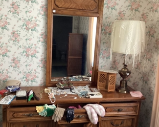 Large Dresser with Mirror