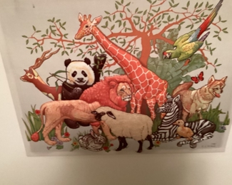 3 D Art by C.J. Misze dated 1981