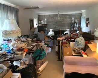 A quick view of the living room, and just how much stuff is here!