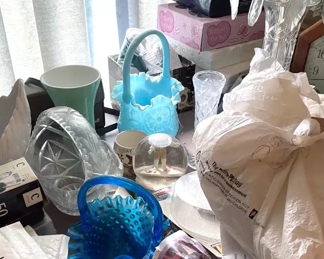 Fenton and other glassware