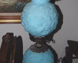 Fenton (?) Lamp