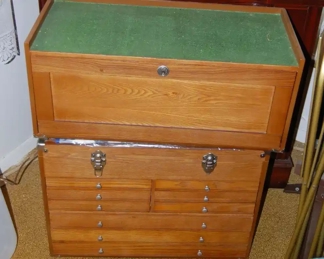 Machinists chests... were used for jewelry, like new