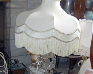 Fancy Chrystal Lamp... Pair of 2