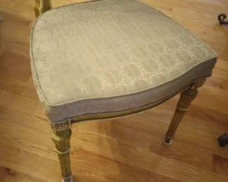 New Upholstery on the chairs, 